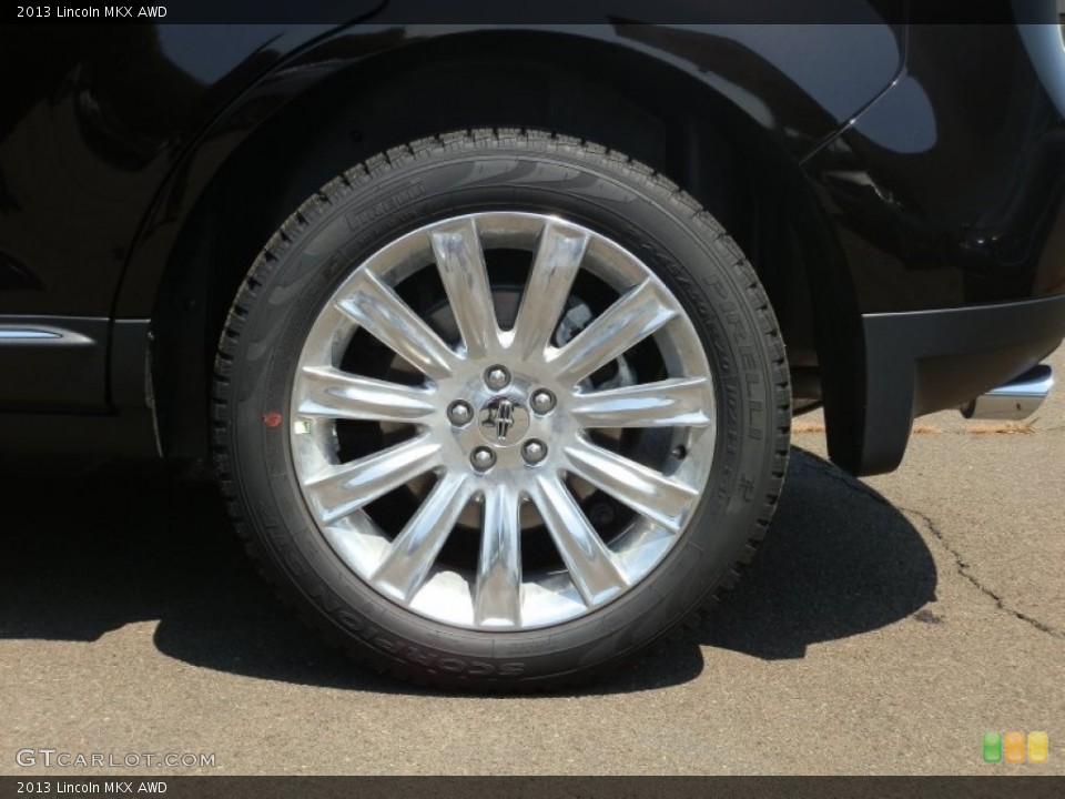 2013 Lincoln MKX AWD Wheel and Tire Photo #67954976