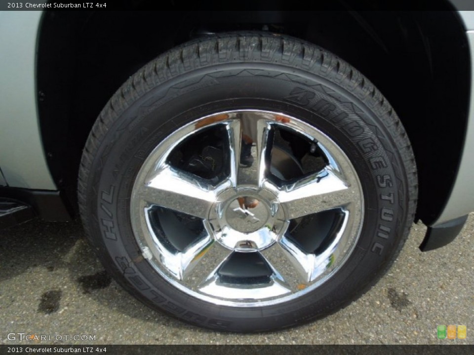 2013 Chevrolet Suburban LTZ 4x4 Wheel and Tire Photo #67958300