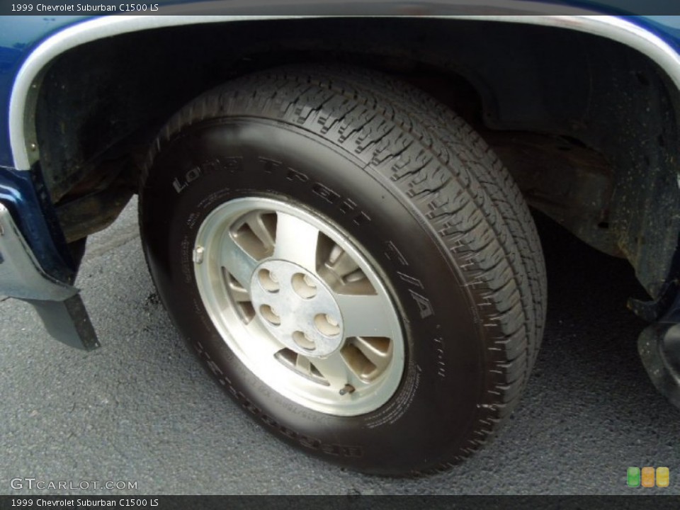 1999 Chevrolet Suburban C1500 LS Wheel and Tire Photo #67959170