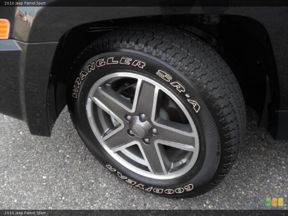 2010 Jeep Patriot Sport Wheel and Tire Photo #67959251