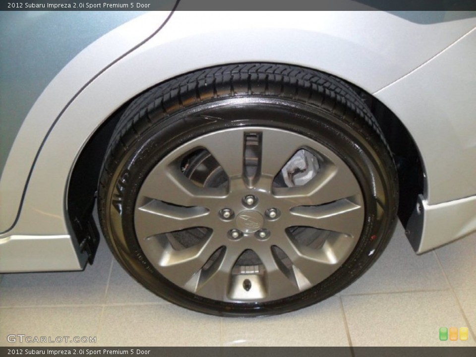 2012 Subaru Impreza 2.0i Sport Premium 5 Door Wheel and Tire Photo #67960061