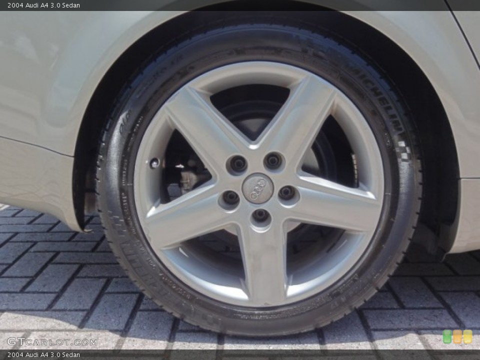2004 Audi A4 3.0 Sedan Wheel and Tire Photo #67962967