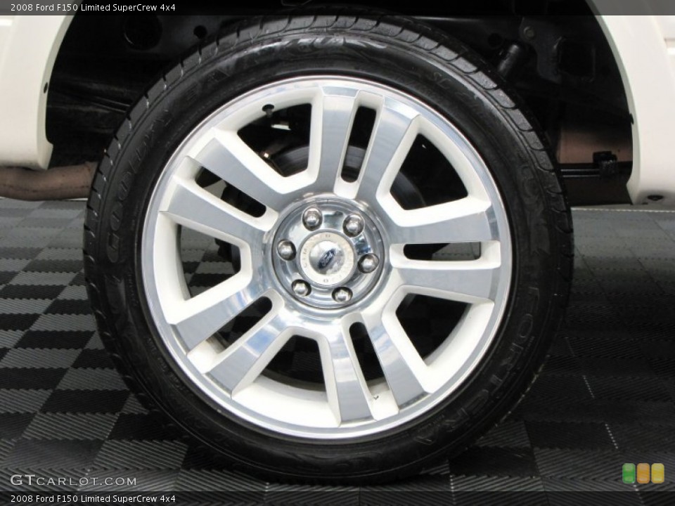 2008 Ford F150 Limited SuperCrew 4x4 Wheel and Tire Photo #67966263