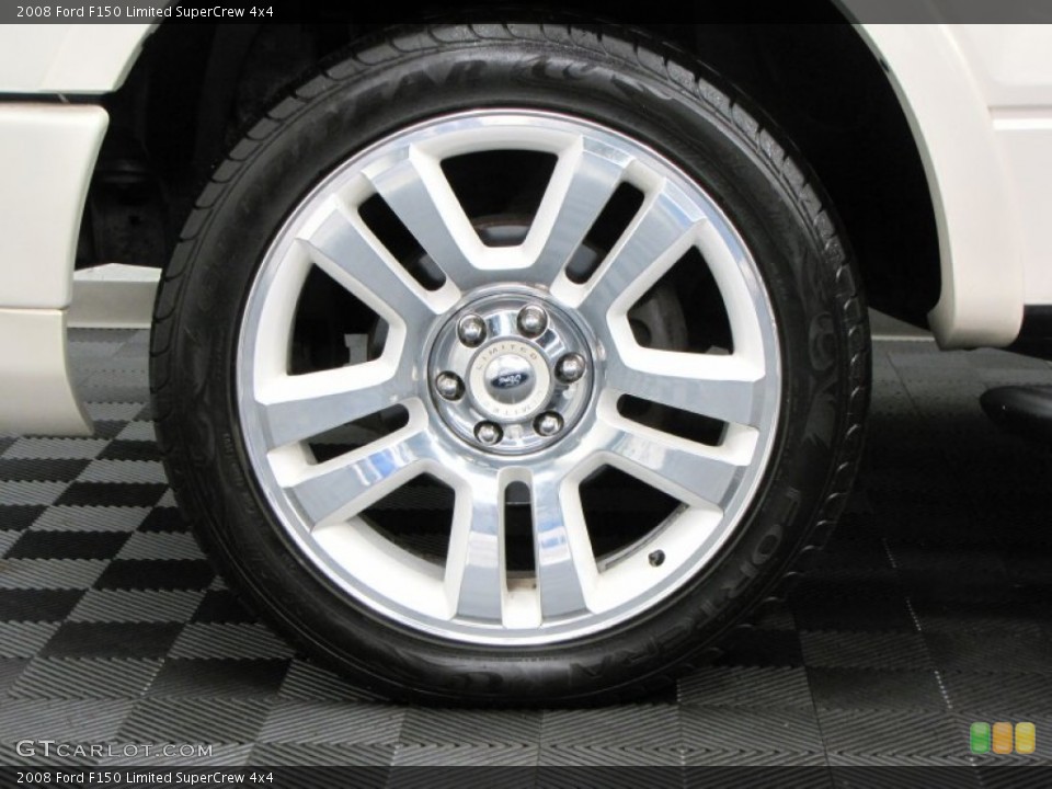 2008 Ford F150 Limited SuperCrew 4x4 Wheel and Tire Photo #67966279
