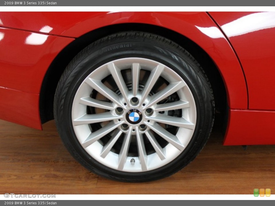 2009 BMW 3 Series 335i Sedan Wheel and Tire Photo #67968157