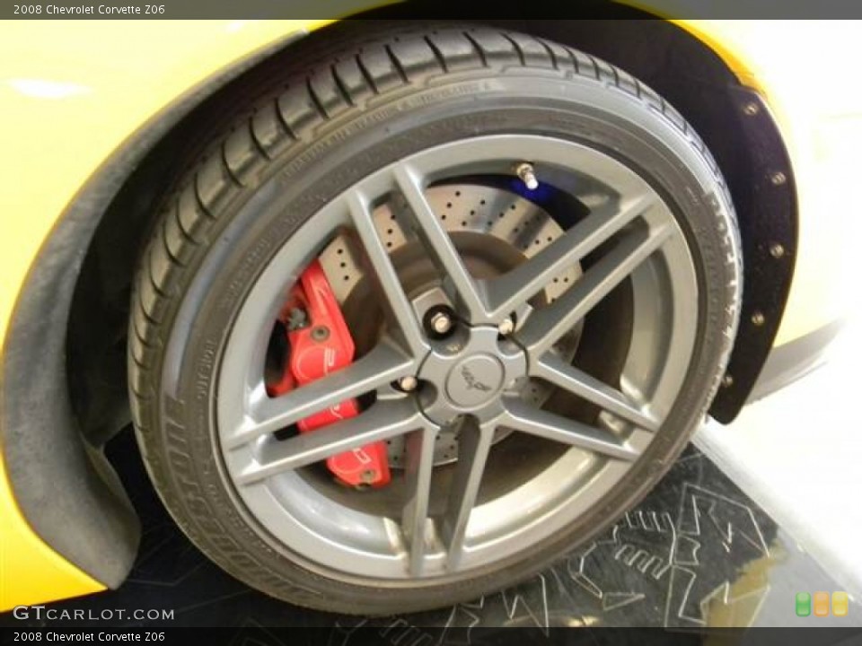 2008 Chevrolet Corvette Z06 Wheel and Tire Photo #67970548