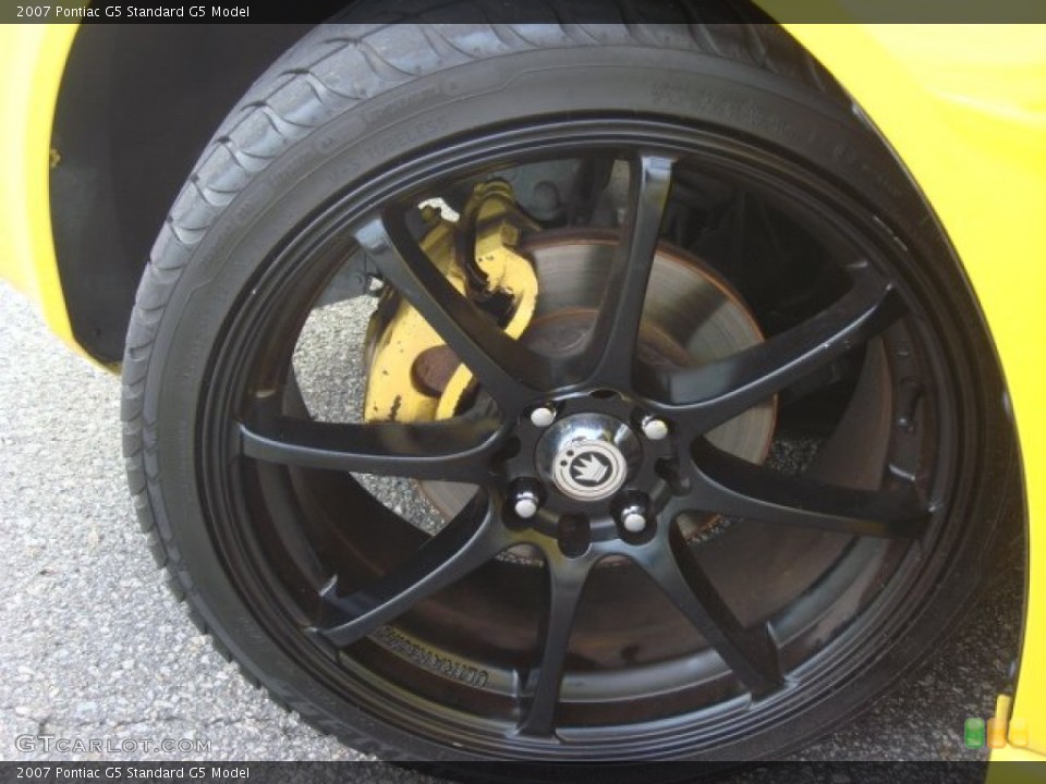 2007 Pontiac G5 Custom Wheel and Tire Photo #67981382