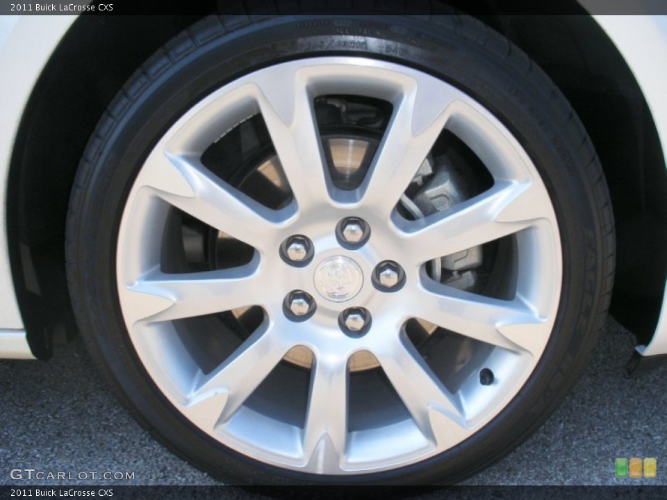 2011 Buick LaCrosse CXS Wheel and Tire Photo #67983967