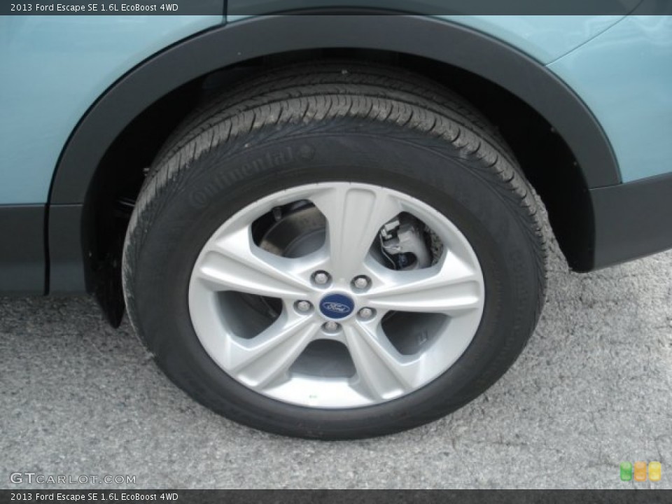 2013 Ford Escape SE 1.6L EcoBoost 4WD Wheel and Tire Photo #67985670