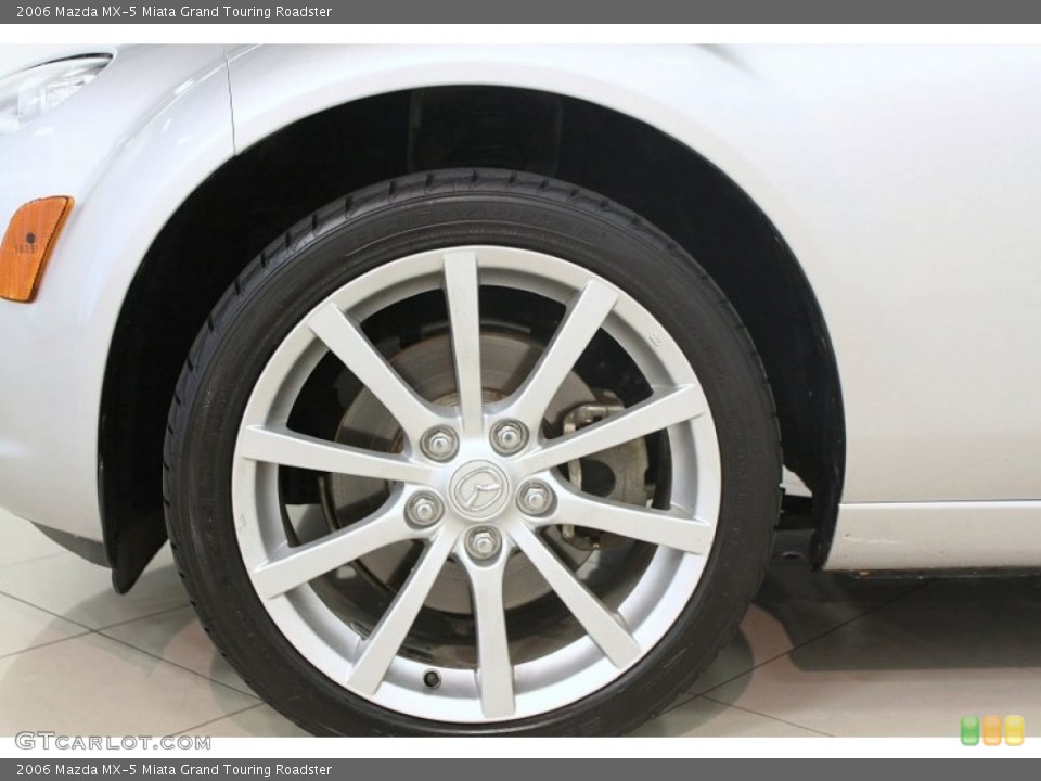 2006 Mazda MX-5 Miata Grand Touring Roadster Wheel and Tire Photo #67988462