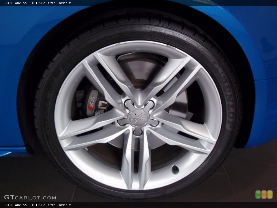 2010 Audi S5 3.0 TFSI quattro Cabriolet Wheel and Tire Photo #67997942