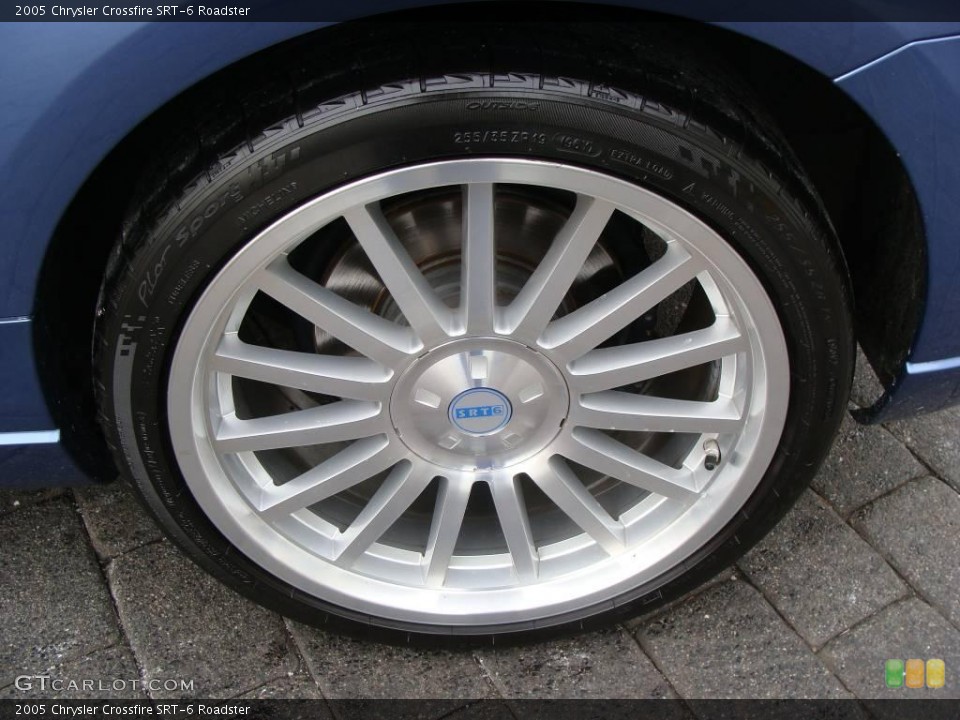 2005 Chrysler Crossfire SRT-6 Roadster Wheel and Tire Photo #6799842