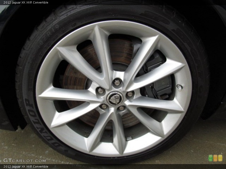2012 Jaguar XK XKR Convertible Wheel and Tire Photo #68001614