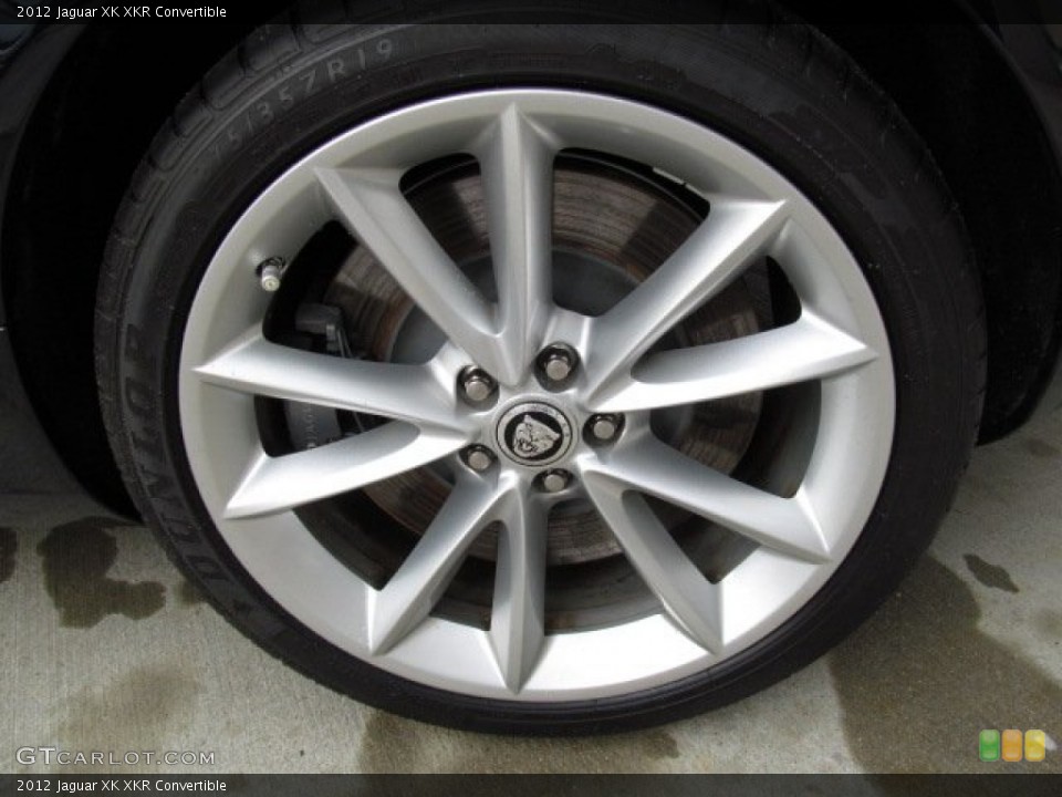 2012 Jaguar XK XKR Convertible Wheel and Tire Photo #68001630