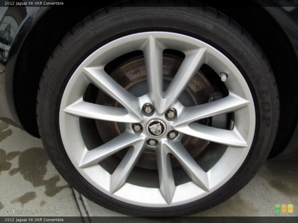 2012 Jaguar XK XKR Convertible Wheel and Tire Photo #68001647