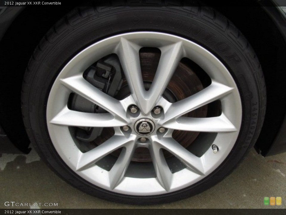 2012 Jaguar XK XKR Convertible Wheel and Tire Photo #68001673