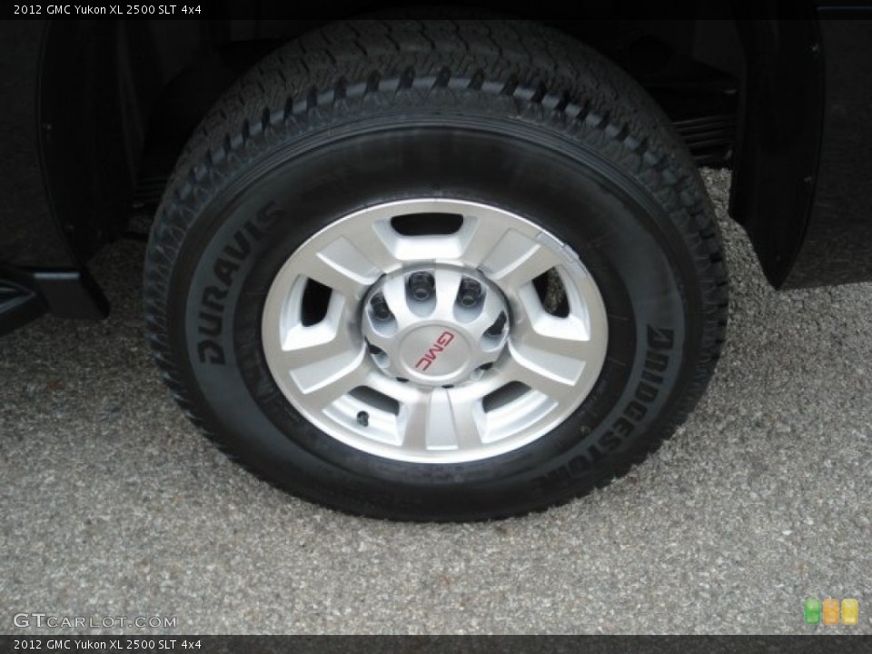 2012 GMC Yukon XL 2500 SLT 4x4 Wheel and Tire Photo #68006709