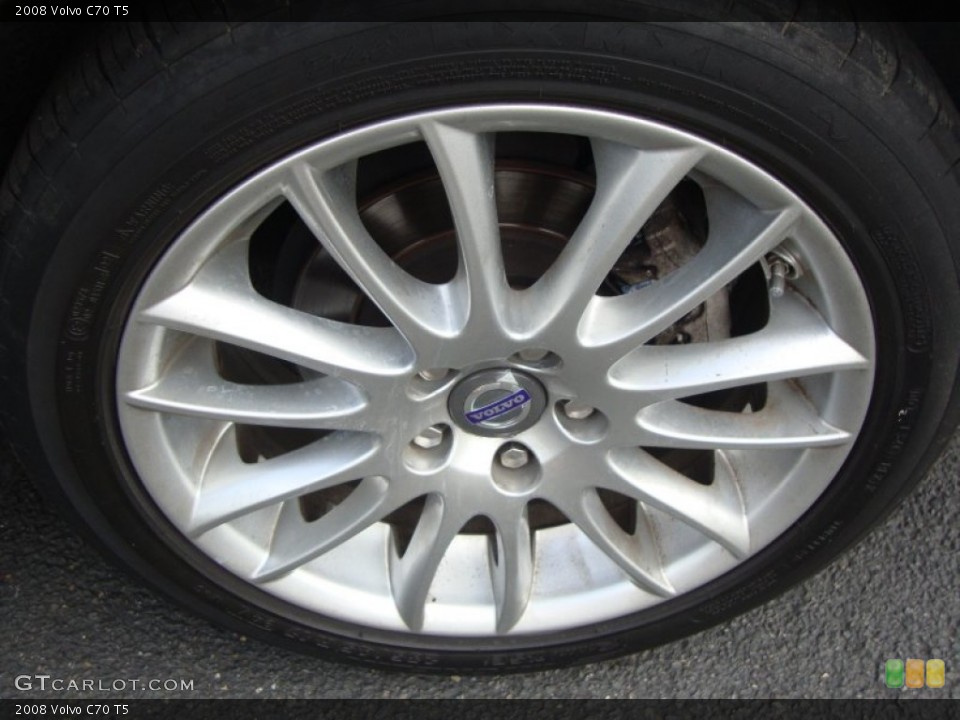 2008 Volvo C70 T5 Wheel and Tire Photo #68014735