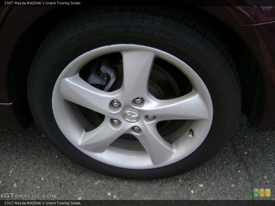 2007 Mazda MAZDA6 s Grand Touring Sedan Wheel and Tire Photo #68016177