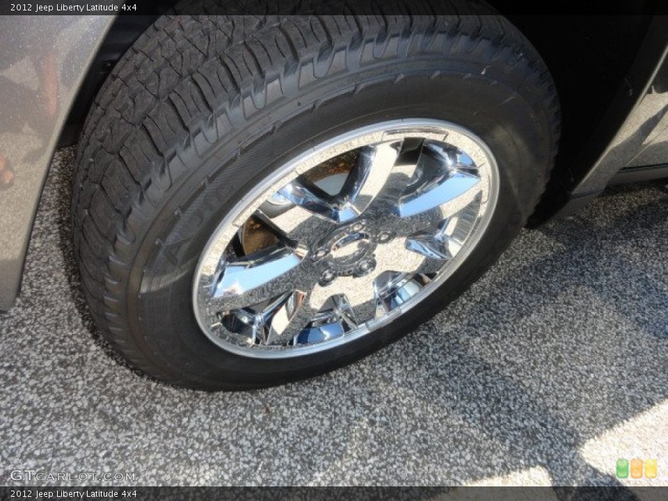 2012 Jeep Liberty Latitude 4x4 Wheel and Tire Photo #68019440