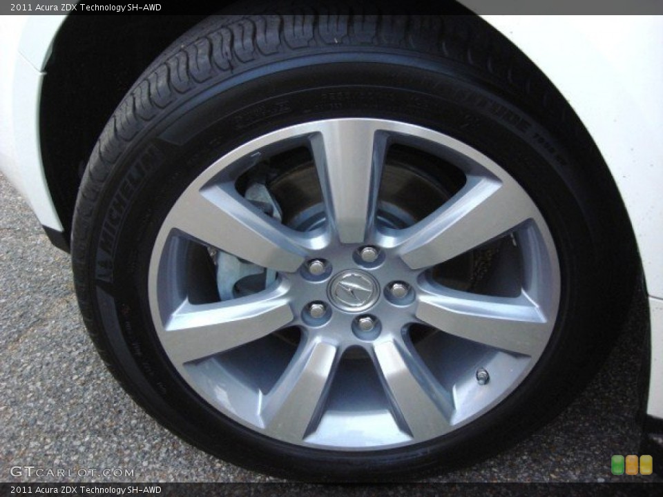 2011 Acura ZDX Technology SH-AWD Wheel and Tire Photo #68024780
