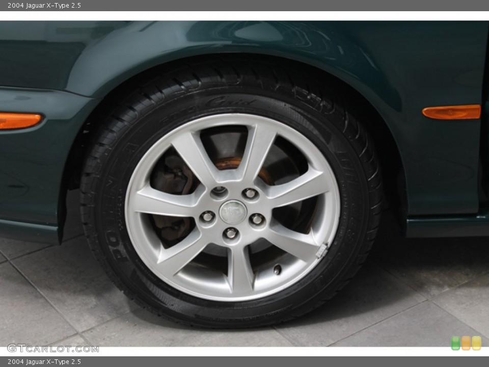 2004 Jaguar X-Type 2.5 Wheel and Tire Photo #68040110