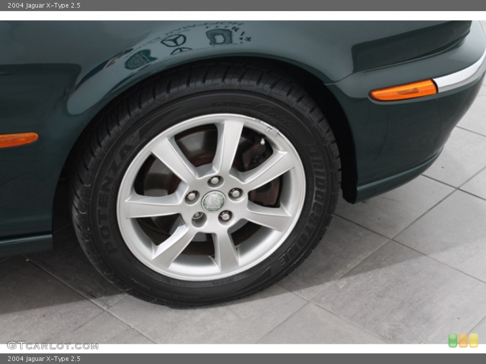 2004 Jaguar X-Type 2.5 Wheel and Tire Photo #68040115