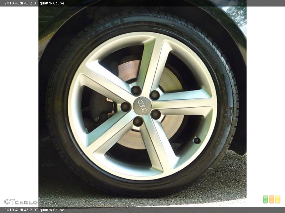 2010 Audi A5 2.0T quattro Coupe Wheel and Tire Photo #68041862