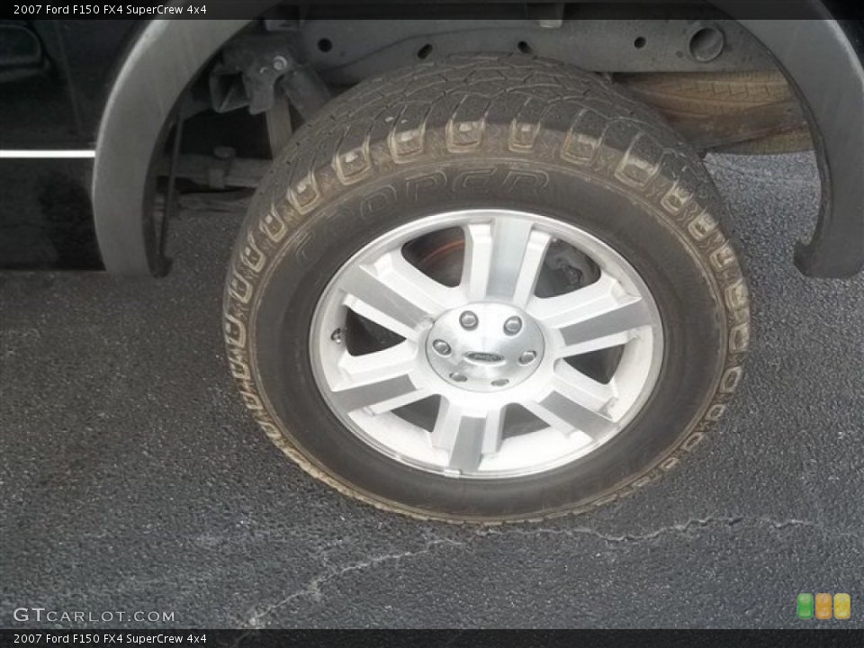 2007 Ford F150 FX4 SuperCrew 4x4 Wheel and Tire Photo #68046118
