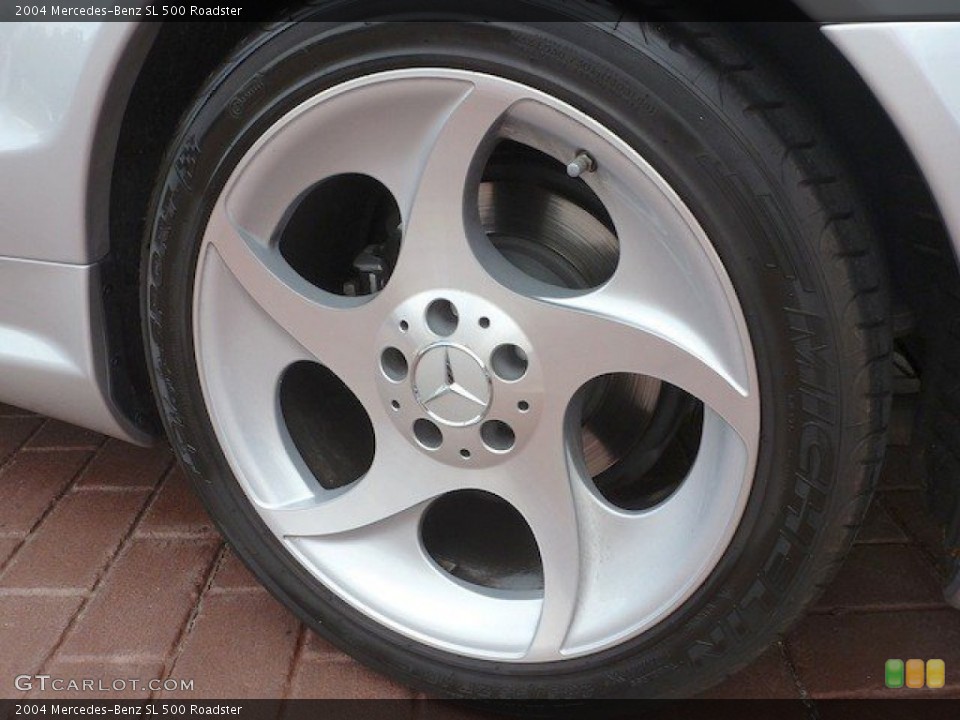 2004 Mercedes-Benz SL Custom Wheel and Tire Photo #68049322