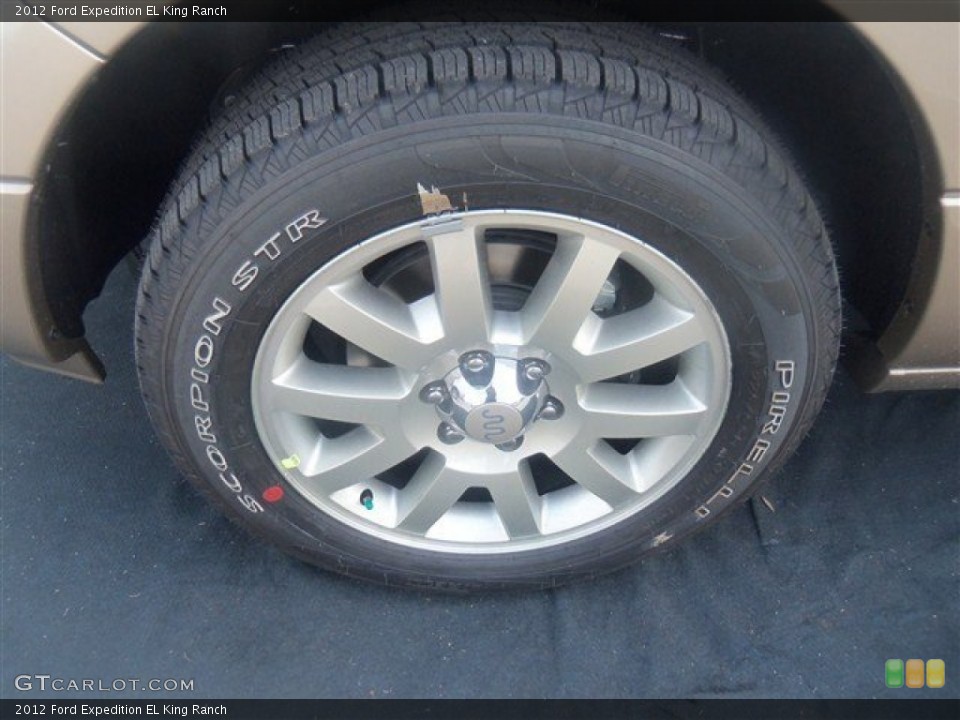 2012 Ford Expedition EL King Ranch Wheel and Tire Photo #68049964