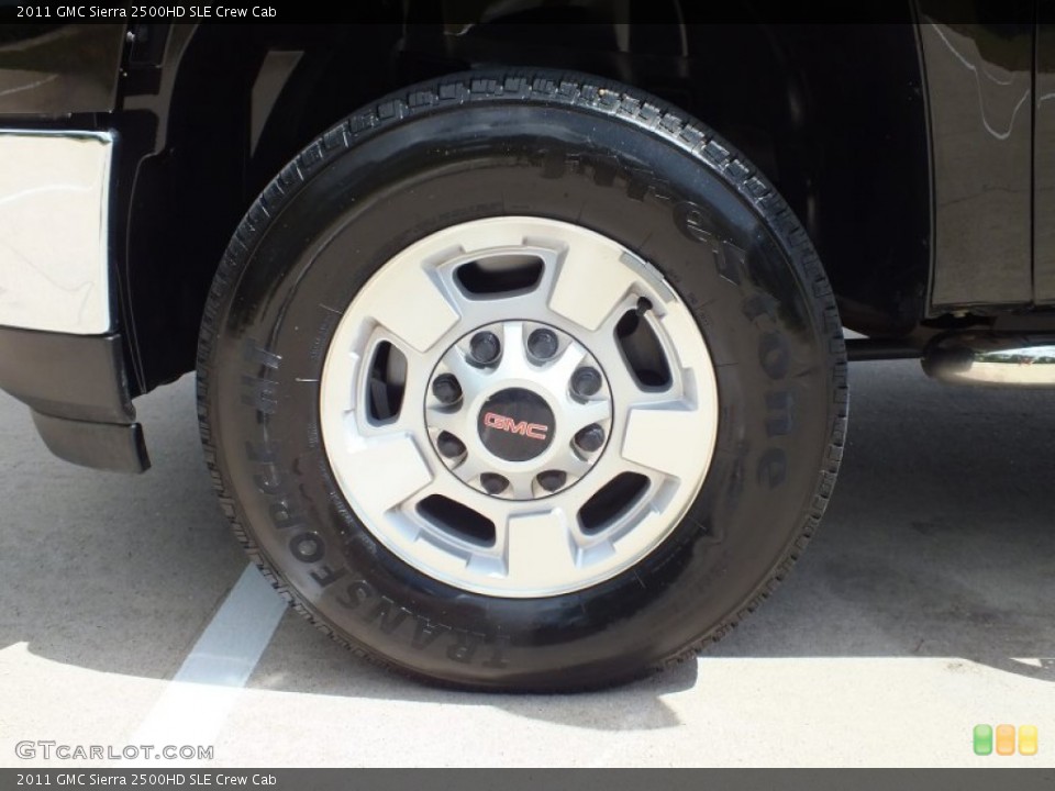 2011 GMC Sierra 2500HD SLE Crew Cab Wheel and Tire Photo #68056403