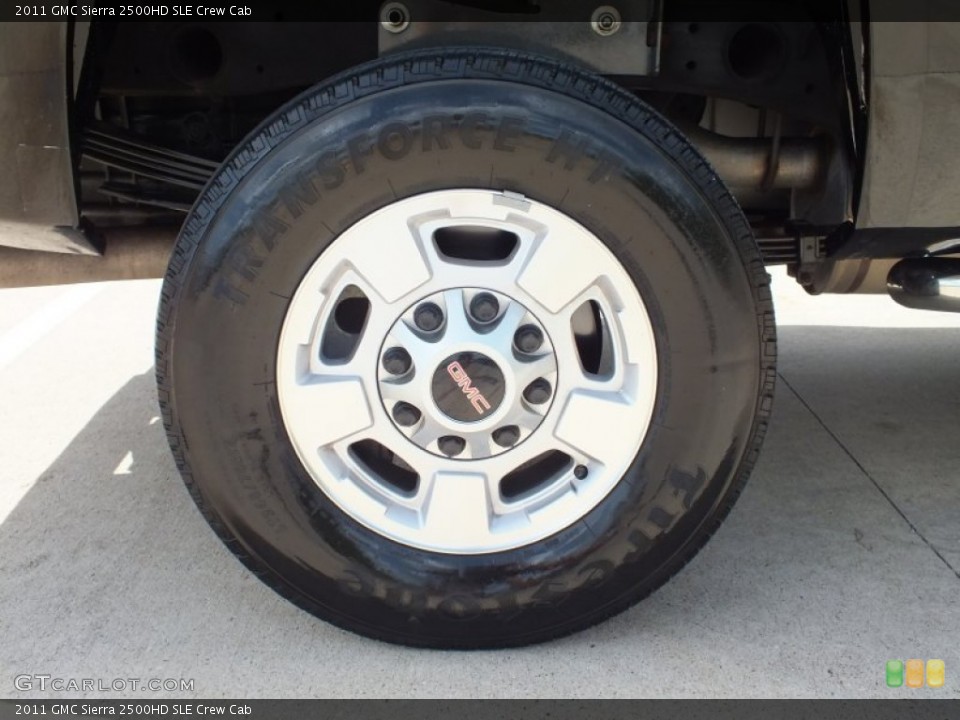 2011 GMC Sierra 2500HD SLE Crew Cab Wheel and Tire Photo #68056412