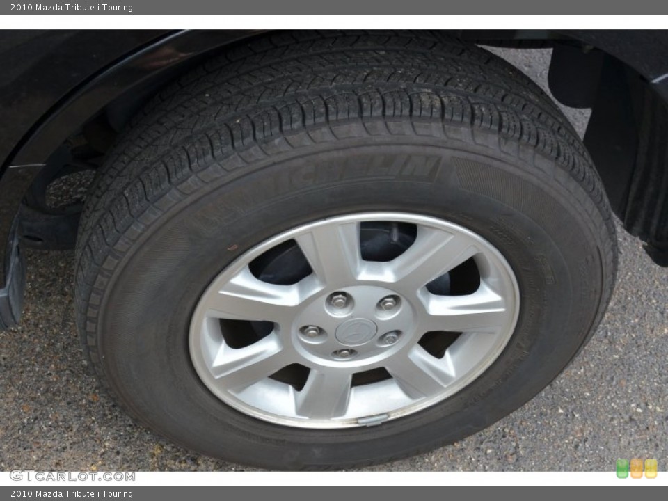 2010 Mazda Tribute i Touring Wheel and Tire Photo #68060266