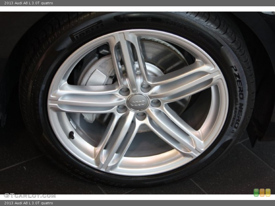 2013 Audi A8 L 3.0T quattro Wheel and Tire Photo #68061698
