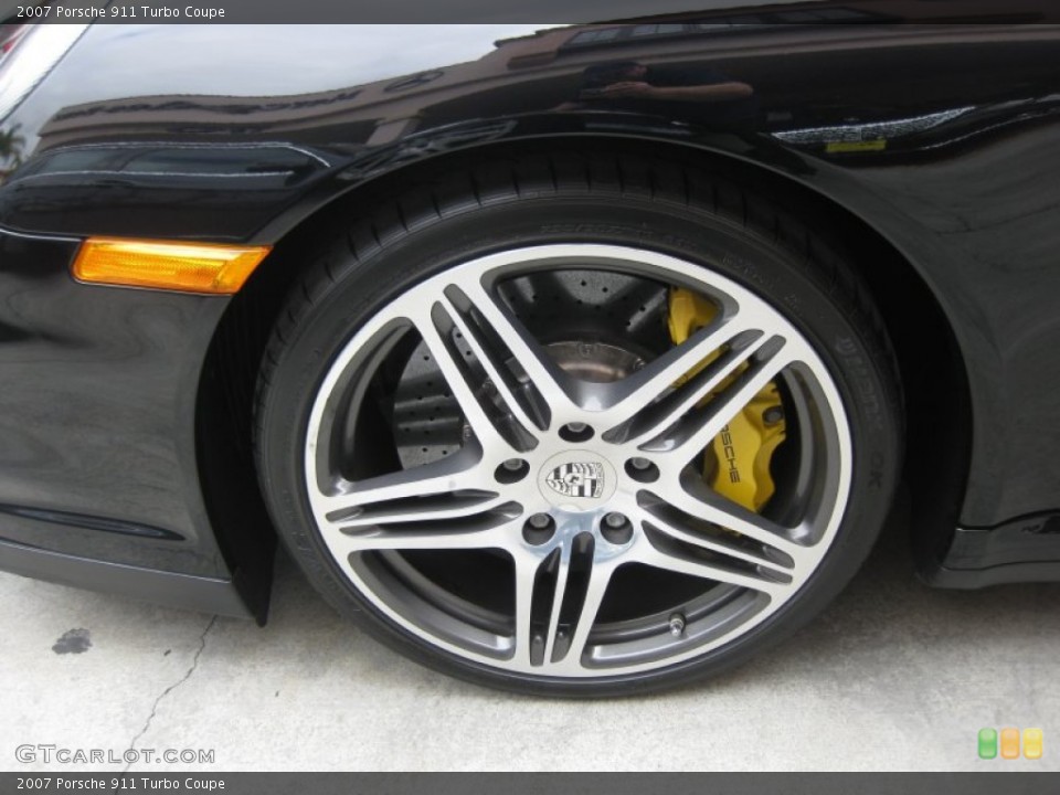 2007 Porsche 911 Turbo Coupe Wheel and Tire Photo #68063177