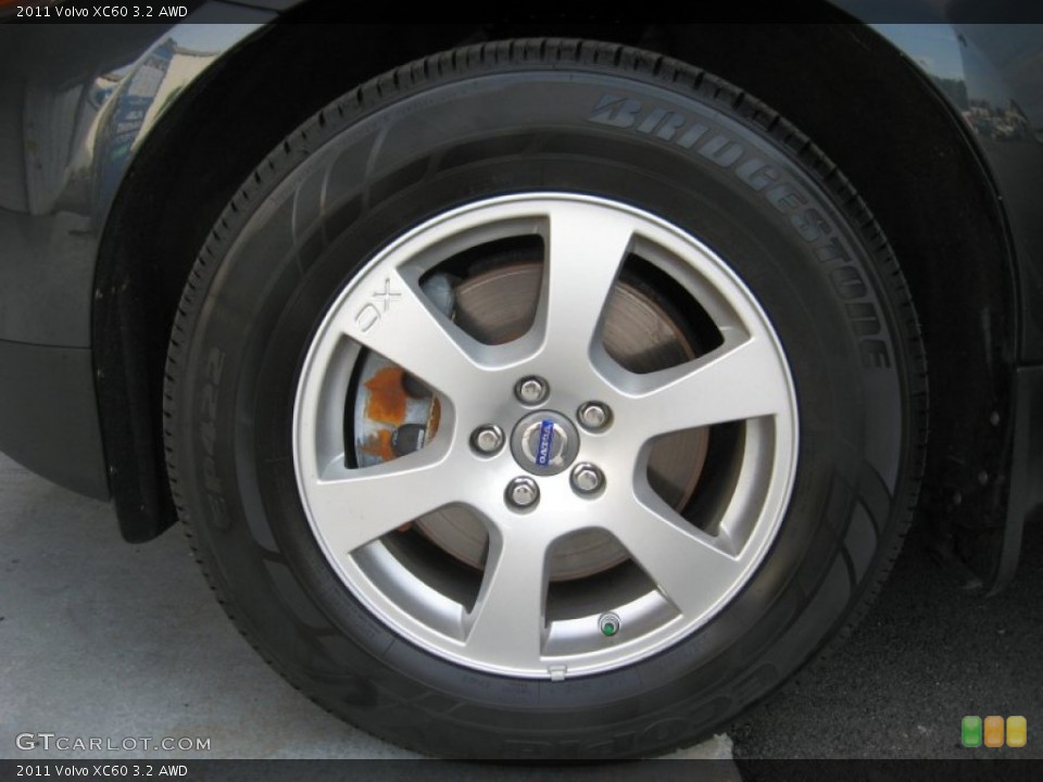 2011 Volvo XC60 3.2 AWD Wheel and Tire Photo #68070326