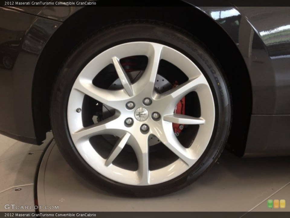 2012 Maserati GranTurismo Convertible GranCabrio Wheel and Tire Photo #68074172
