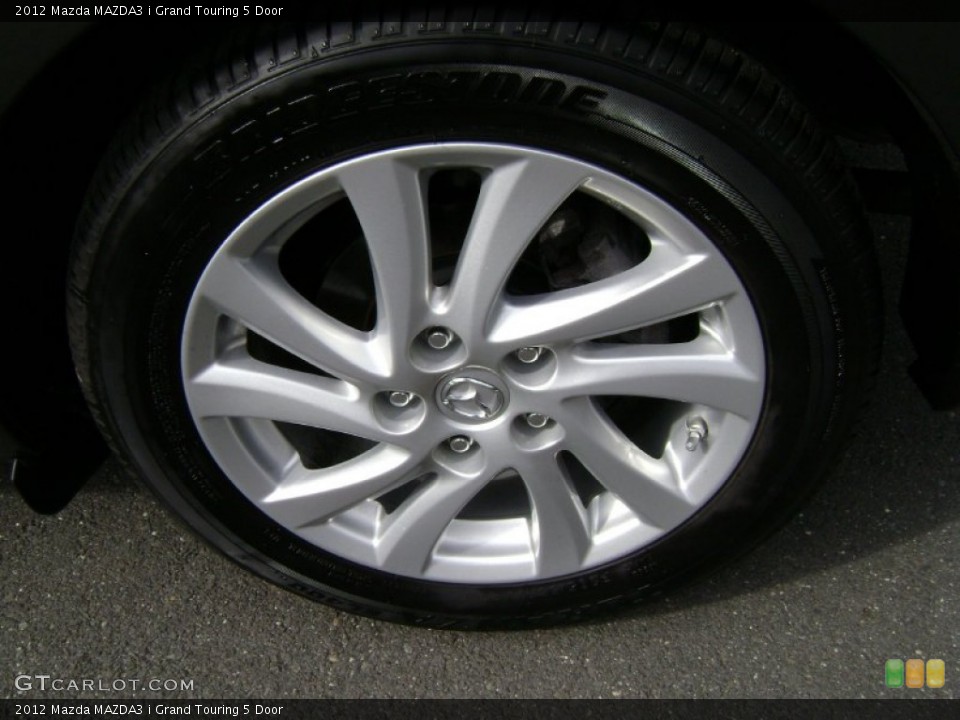 2012 Mazda MAZDA3 i Grand Touring 5 Door Wheel and Tire Photo #68079836