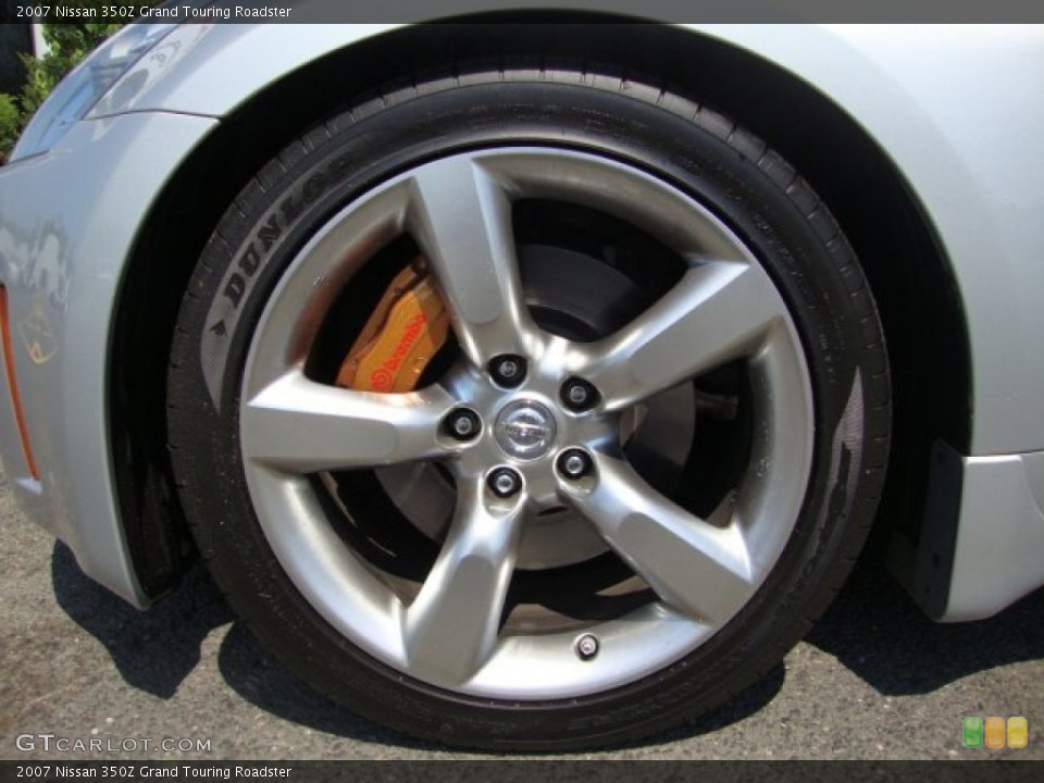 2007 Nissan 350Z Grand Touring Roadster Wheel and Tire Photo #68081938