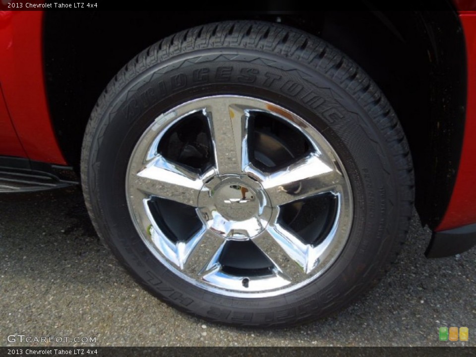 2013 Chevrolet Tahoe LTZ 4x4 Wheel and Tire Photo #68089063