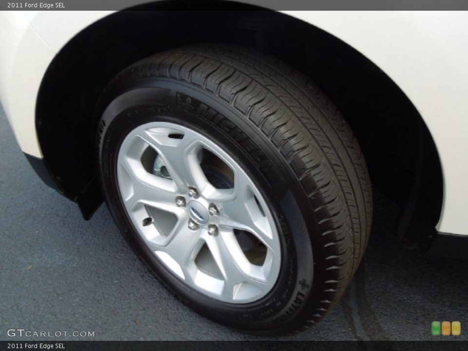 2011 Ford Edge SEL Wheel and Tire Photo #68089709