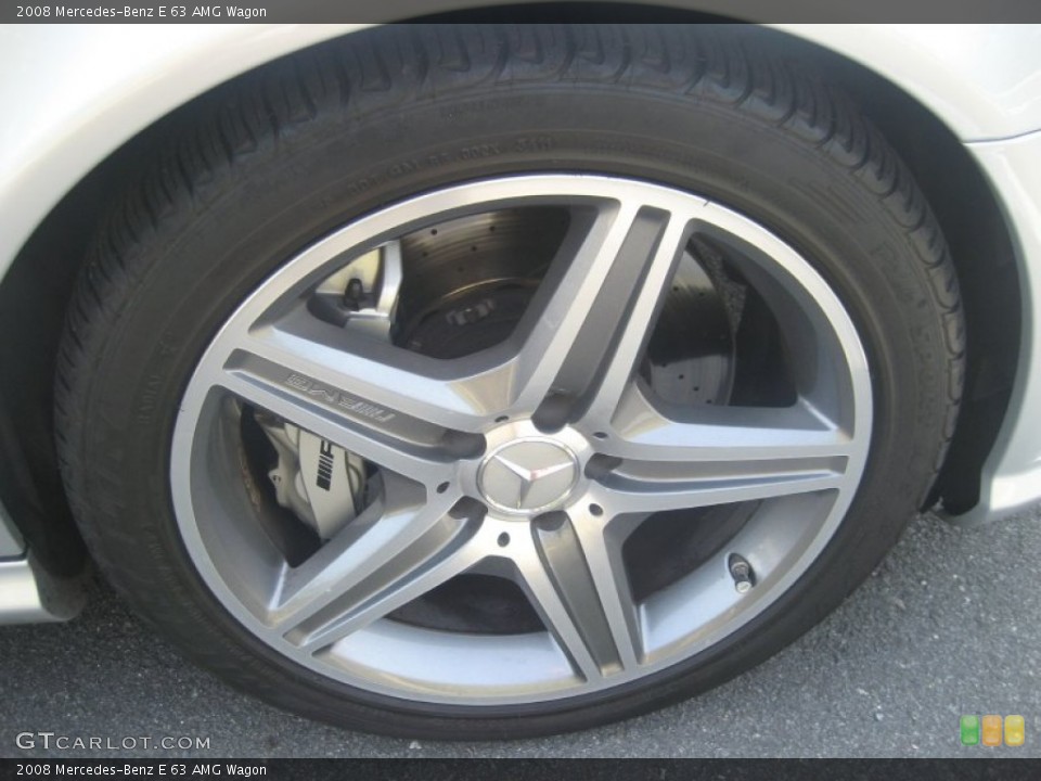 2008 Mercedes-Benz E 63 AMG Wagon Wheel and Tire Photo #68092037