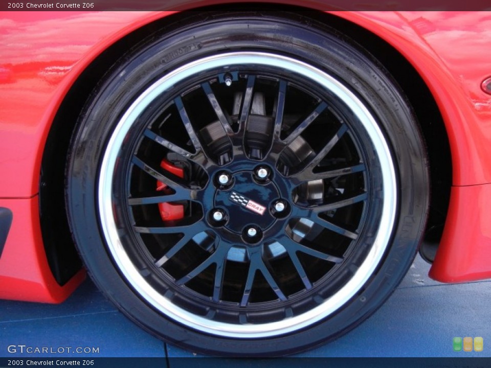 2003 Chevrolet Corvette Custom Wheel and Tire Photo #68095460