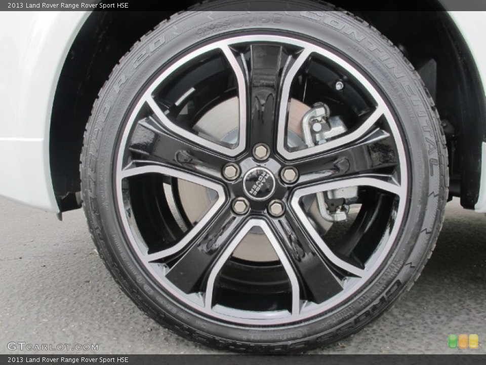 2013 Land Rover Range Rover Sport HSE Wheel and Tire Photo #68106647