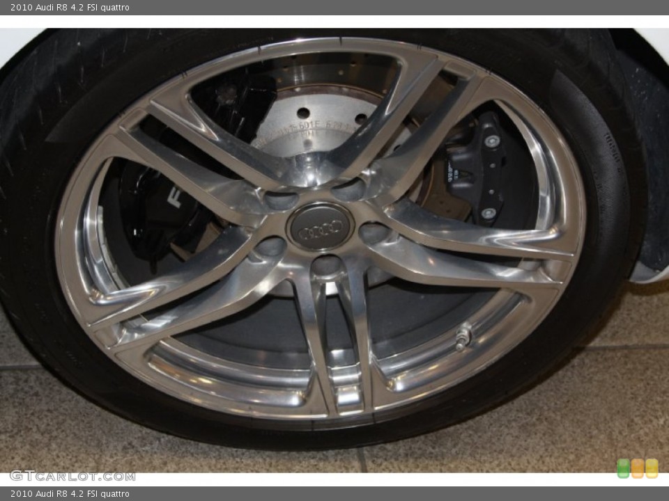 2010 Audi R8 4.2 FSI quattro Wheel and Tire Photo #68108189