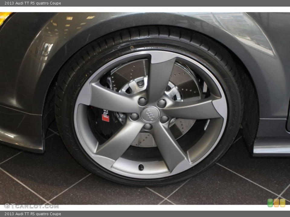 2013 Audi TT RS quattro Coupe Wheel and Tire Photo #68108582