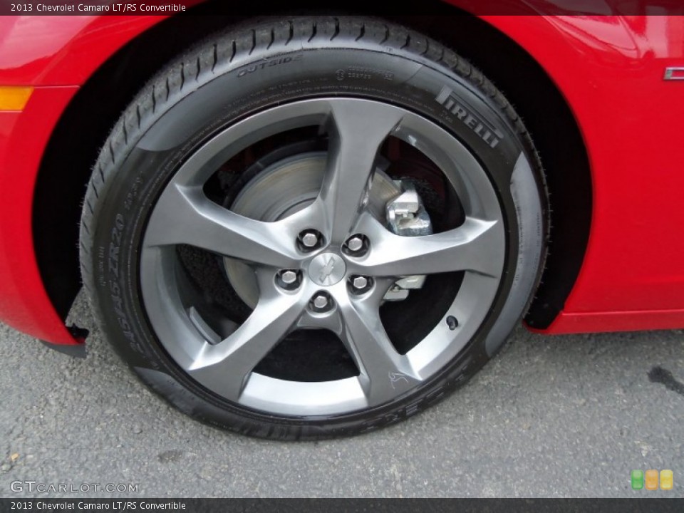 2013 Chevrolet Camaro LT/RS Convertible Wheel and Tire Photo #68109374