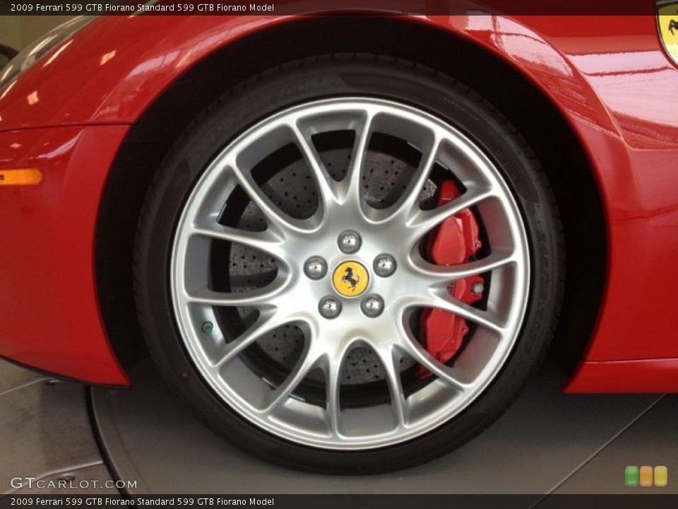 2009 Ferrari 599 GTB Fiorano  Wheel and Tire Photo #68110715