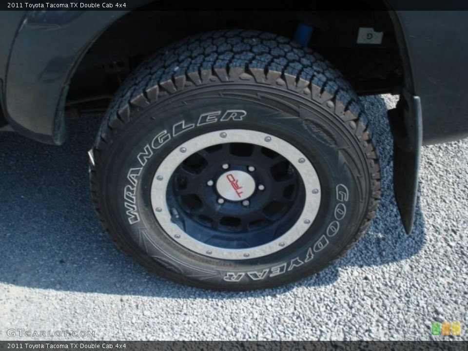 2011 Toyota Tacoma TX Double Cab 4x4 Wheel and Tire Photo #68112467